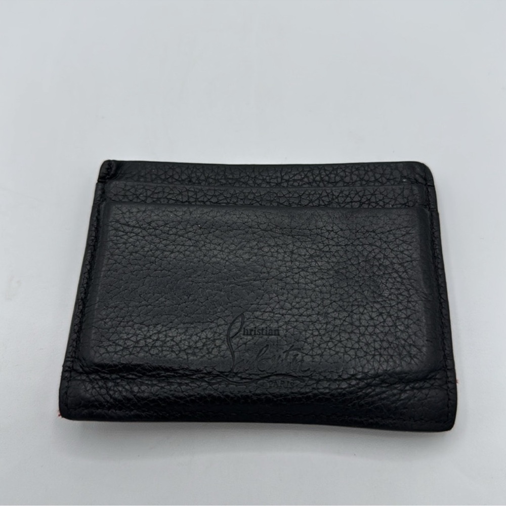 CHRISTIAN LOUBOUTIN Black Cardholder - Picture 4 of 4